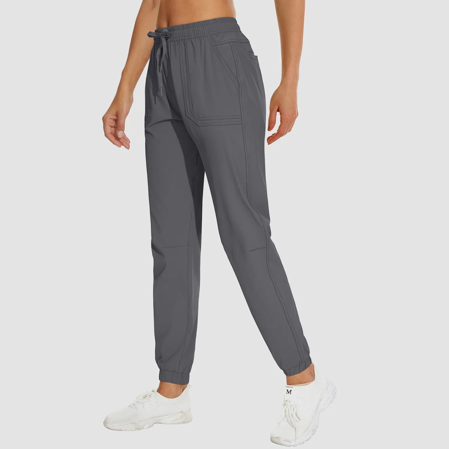 Women's Hiking Pants with 4 Pockets Quick Dry Lightweight Joggers Workout Gym Running Pants