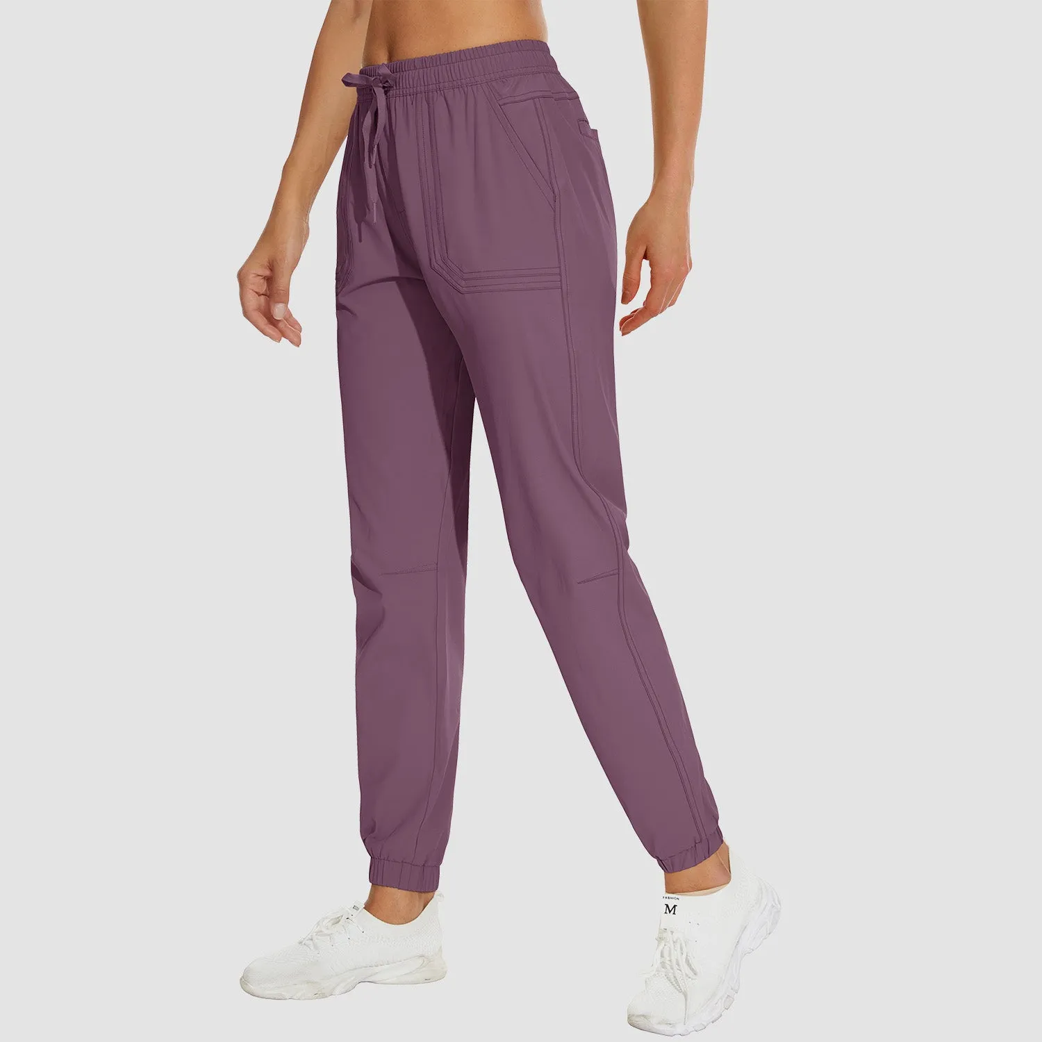 Women's Hiking Pants with 4 Pockets Quick Dry Lightweight Joggers Workout Gym Running Pants