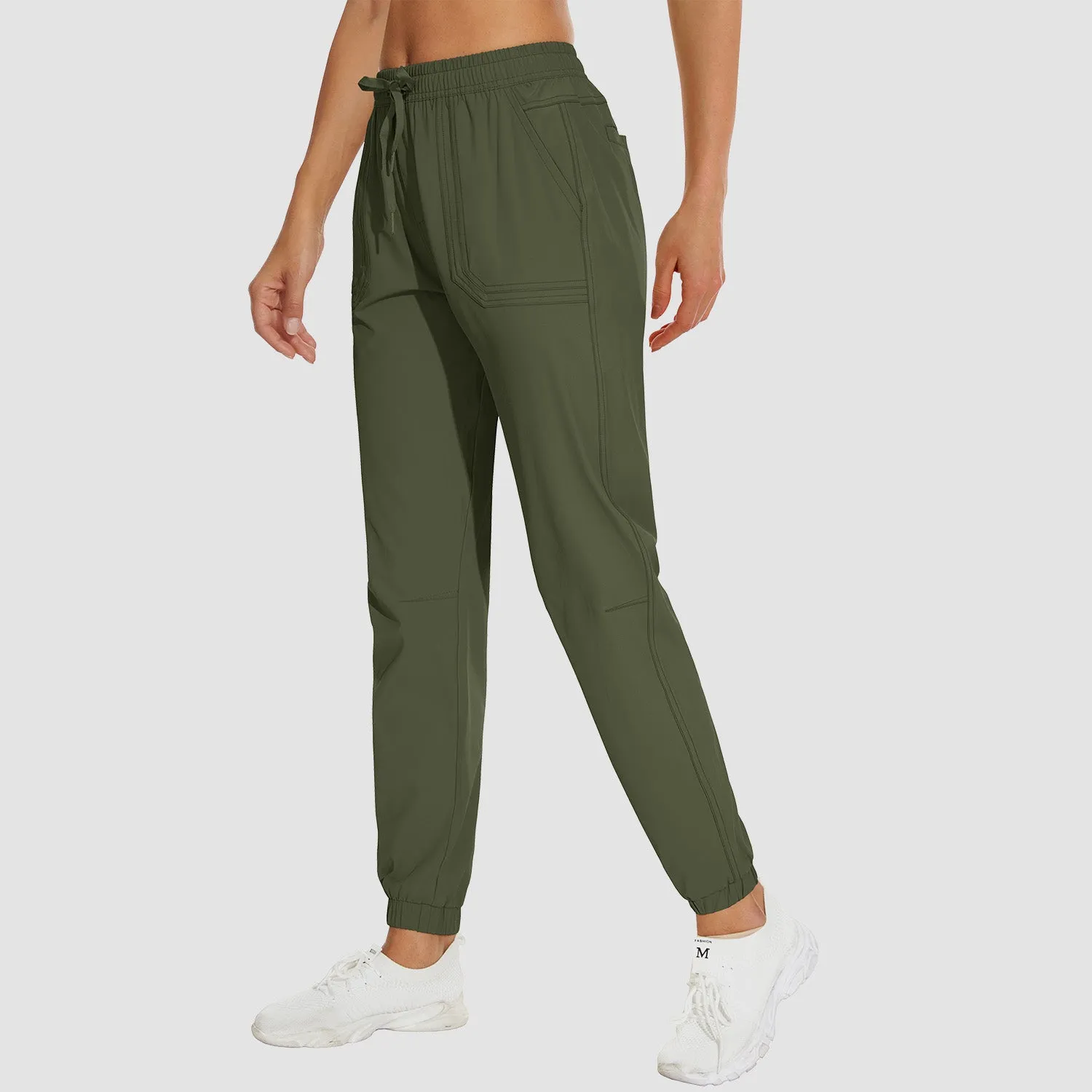 Women's Hiking Pants with 4 Pockets Quick Dry Lightweight Joggers Workout Gym Running Pants
