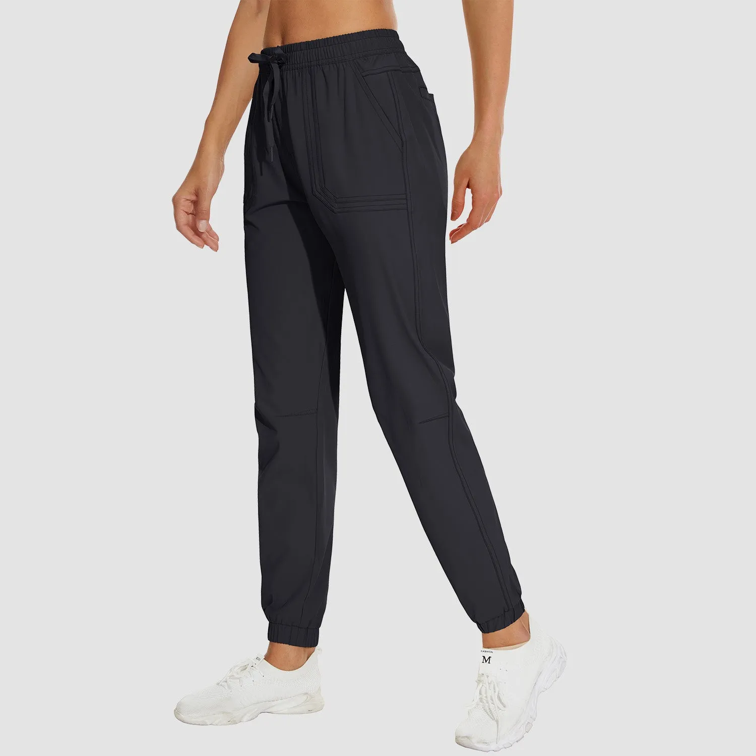 Women's Hiking Pants with 4 Pockets Quick Dry Lightweight Joggers Workout Gym Running Pants