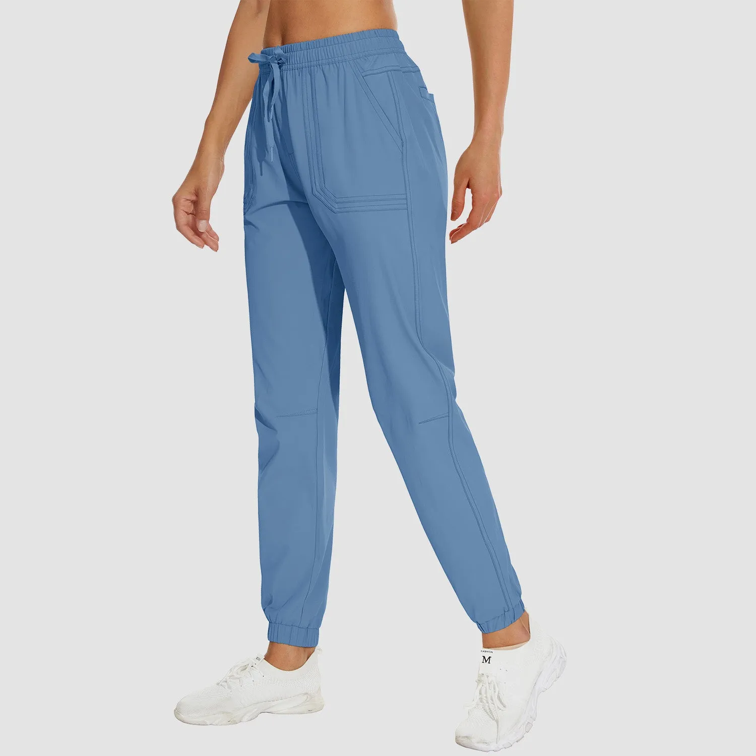 Women's Hiking Pants with 4 Pockets Quick Dry Lightweight Joggers Workout Gym Running Pants