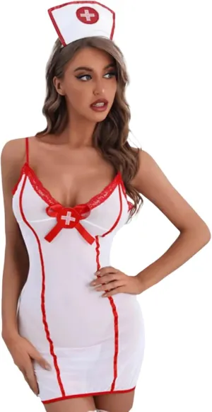 Women's Lingerie Playing Sexy Lingerie Lace Underwear Dress Thong COS Lingerie Set