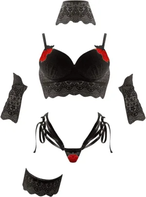 Womens Lingerie Set Sexy Lingerie Lingerie Sexy Push Up Bra and Panty Sets 2 Piece Bralette Outfits