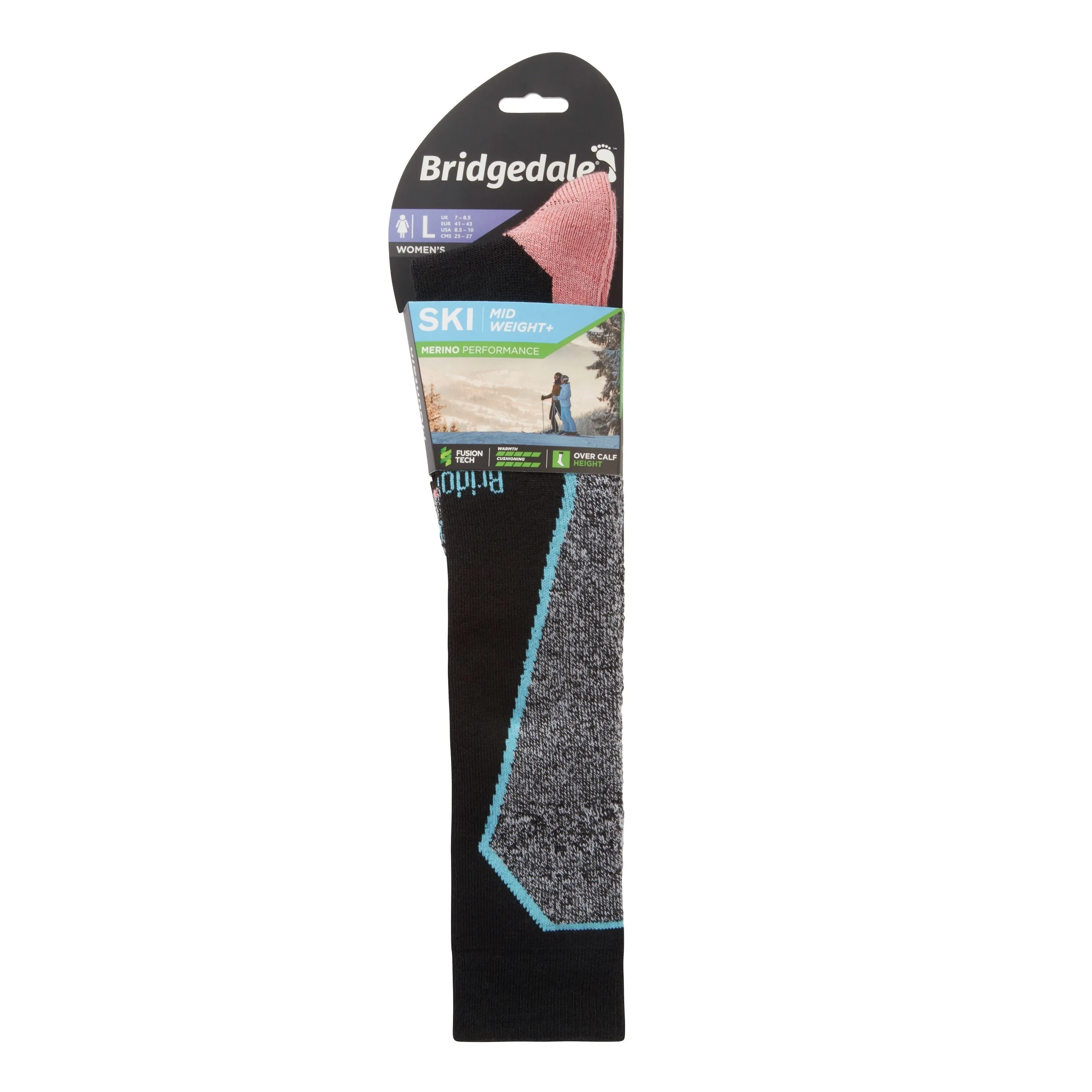 Women's Midweight   Merino Endurance Over Calf