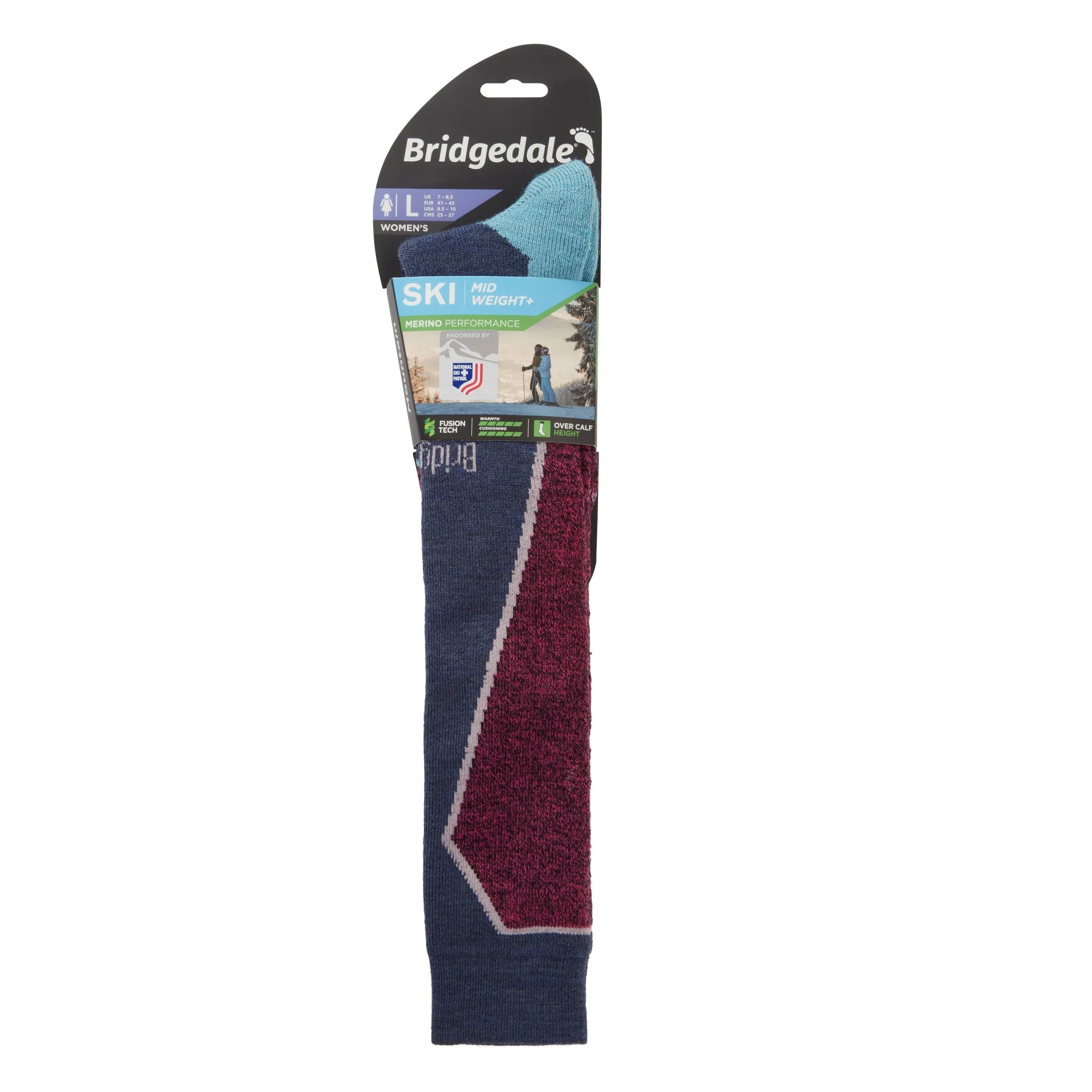 Women's Midweight   Merino Endurance Over Calf