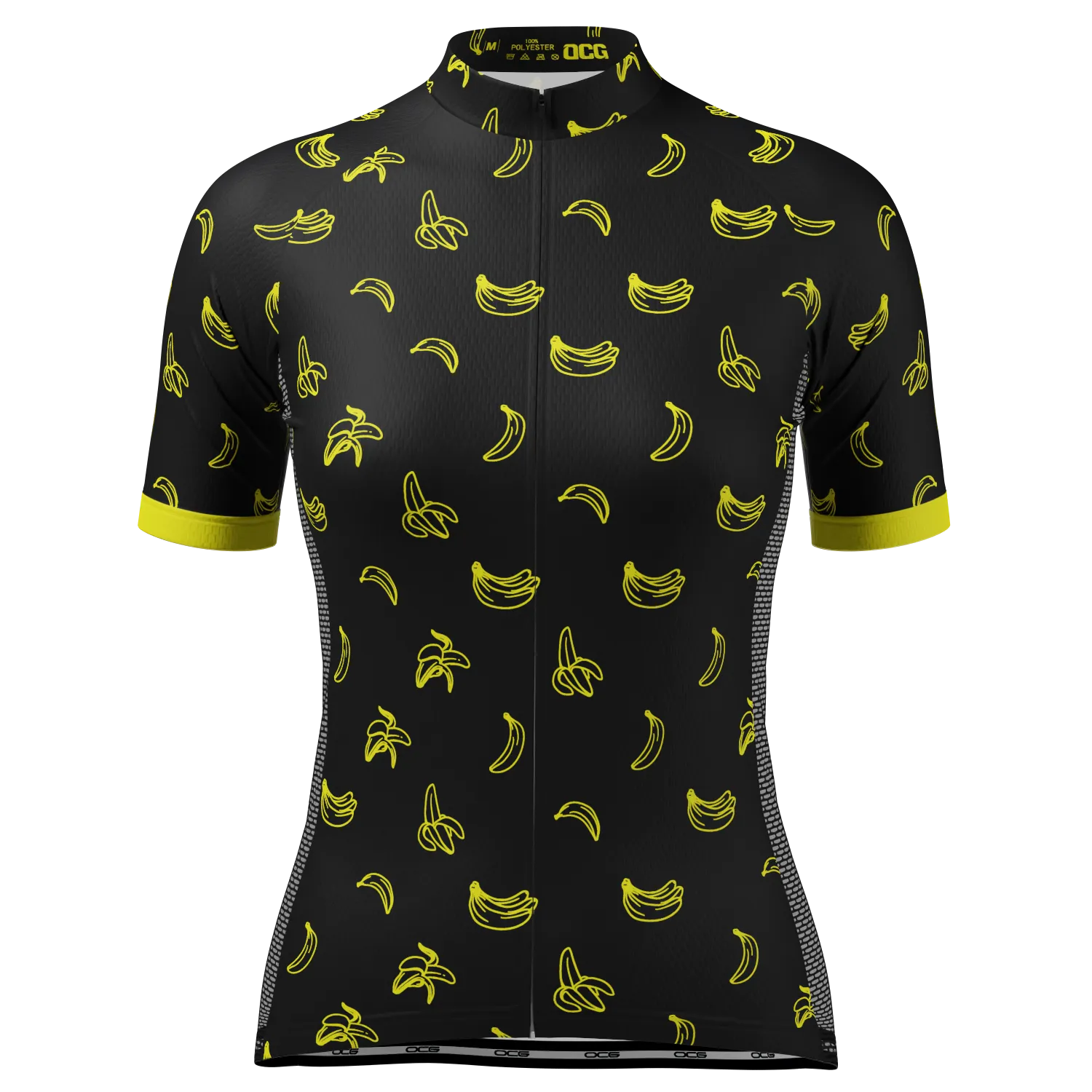 Women's Must Be Bananas Short Sleeve Cycling Jersey
