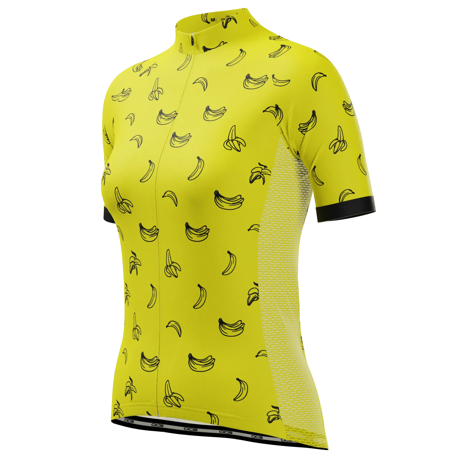 Women's Must Be Bananas Short Sleeve Cycling Jersey
