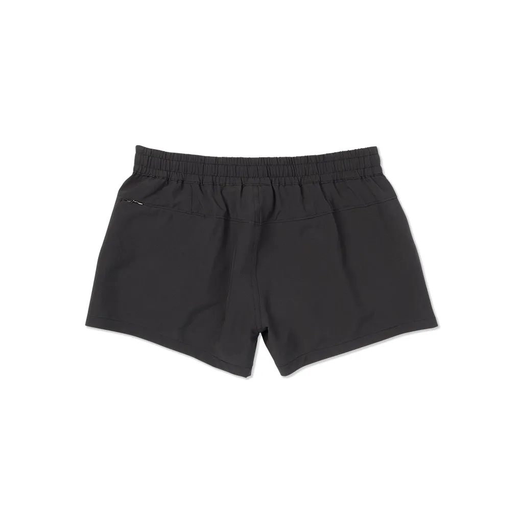 Womens Nomad Stretch Short - Black