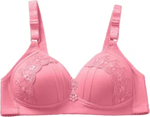 Women's Push Up Wireless Bras Support No Underwire Comfortable Bralette Full Coverage Breathable Everyday Bras