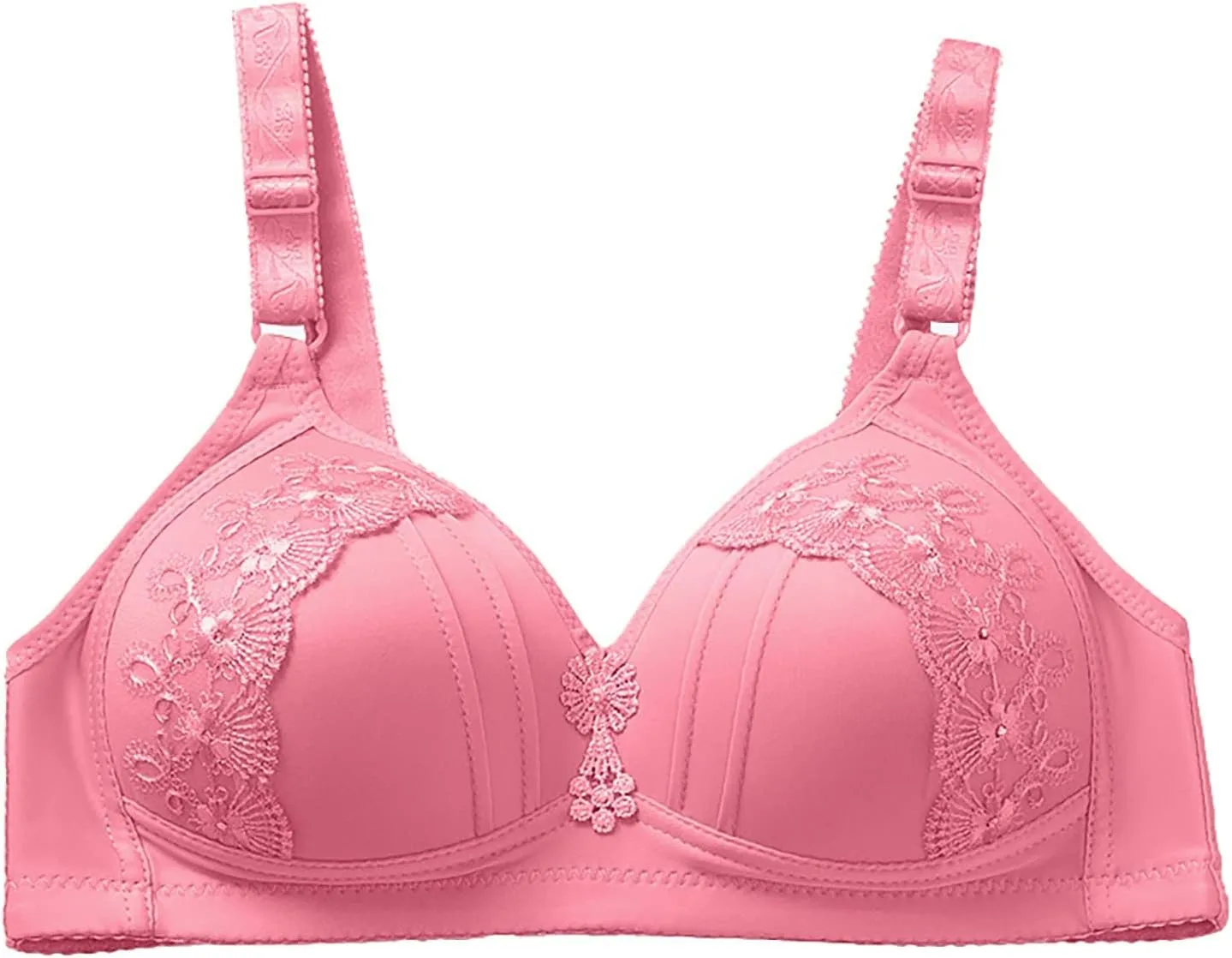 Women's Push Up Wireless Bras Support No Underwire Comfortable Bralette Full Coverage Breathable Everyday Bras