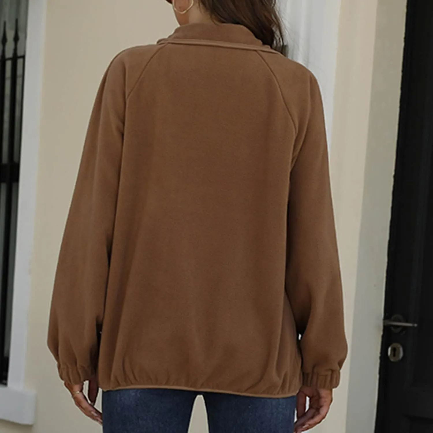 Womens Short Faux Fur Coat Casual Shaggy Wool Sherpa Jacket Fashion Warm Winter Button Down Cropped Fleece Teddy Coat