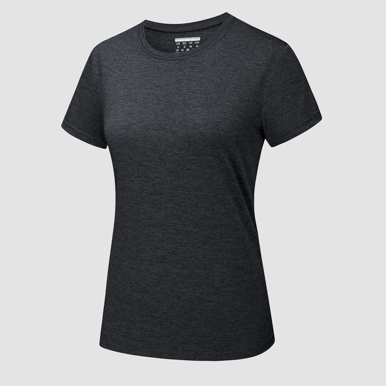 Women's Short Sleeve T-Shirt Quick Dry Running Workout Tee