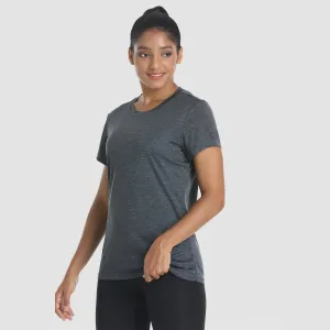 Women's Short Sleeve T-Shirt Quick Dry Running Workout Tee