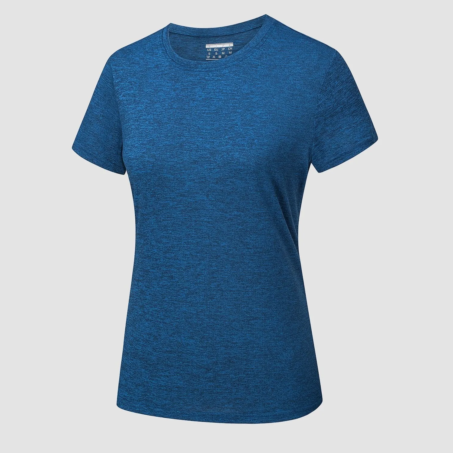 Women's Short Sleeve T-Shirt Quick Dry Running Workout Tee