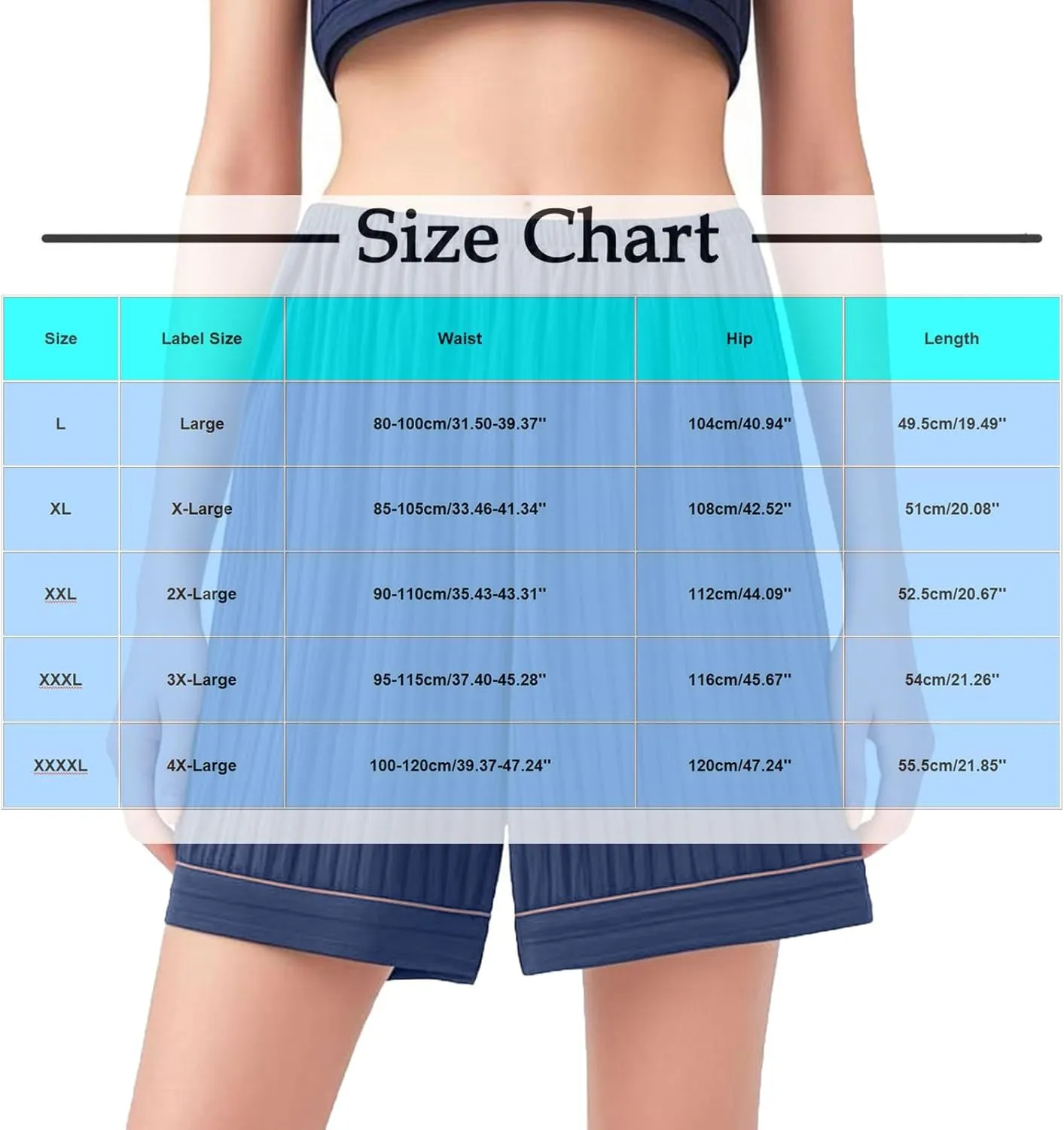 Womens Sleep Pajama Bermuda Shorts Plus Size Cotton High Waist Striped Boxer Shorts Soft Cute Lounge Pj Bottoms