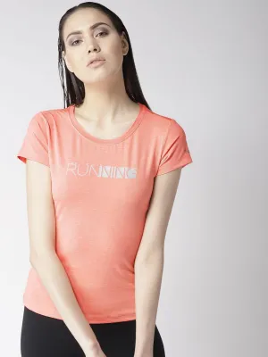 Women's Slim Fit Slogan T-short