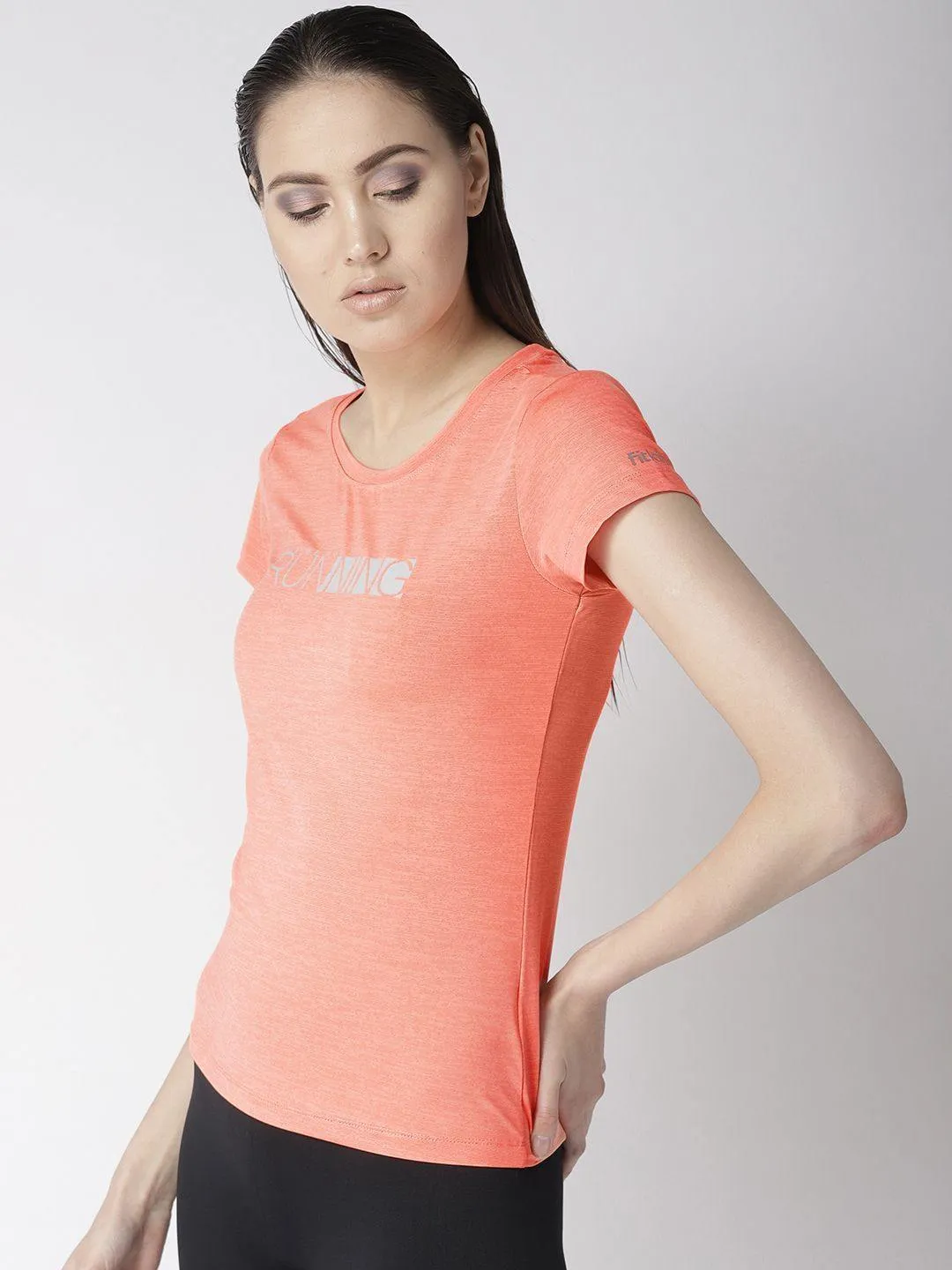 Women's Slim Fit Slogan T-short