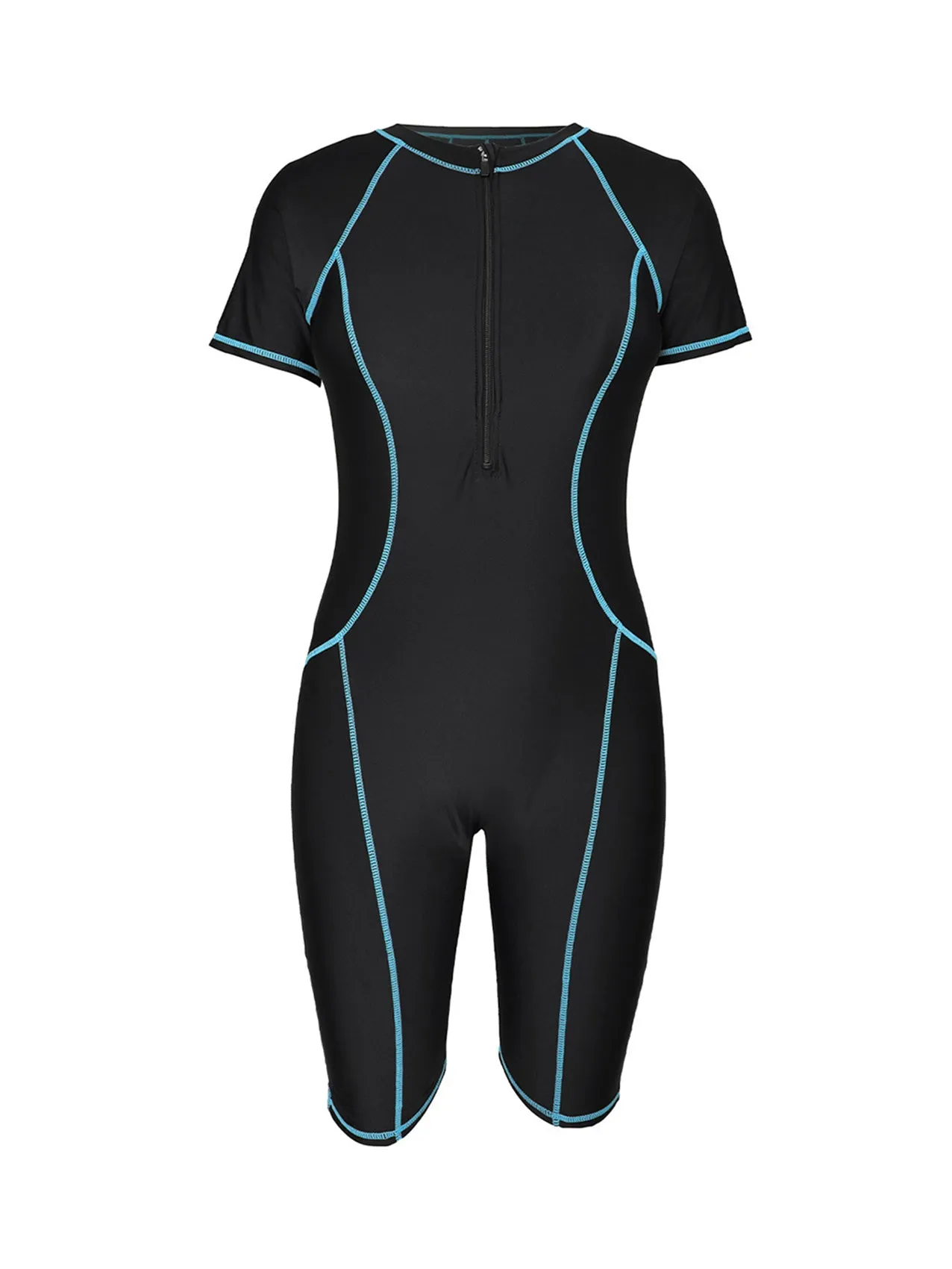 Women's sports surfing wear sun protection swimsuit UPF50 