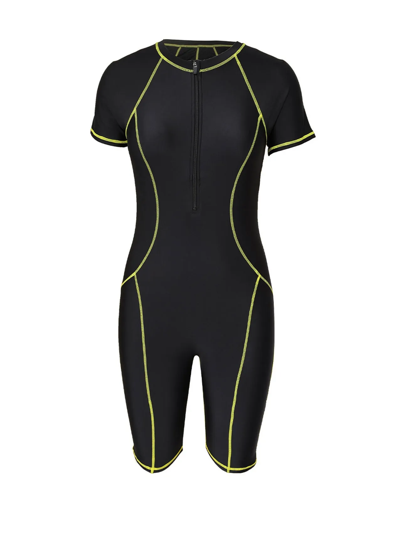 Women's sports surfing wear sun protection swimsuit UPF50 