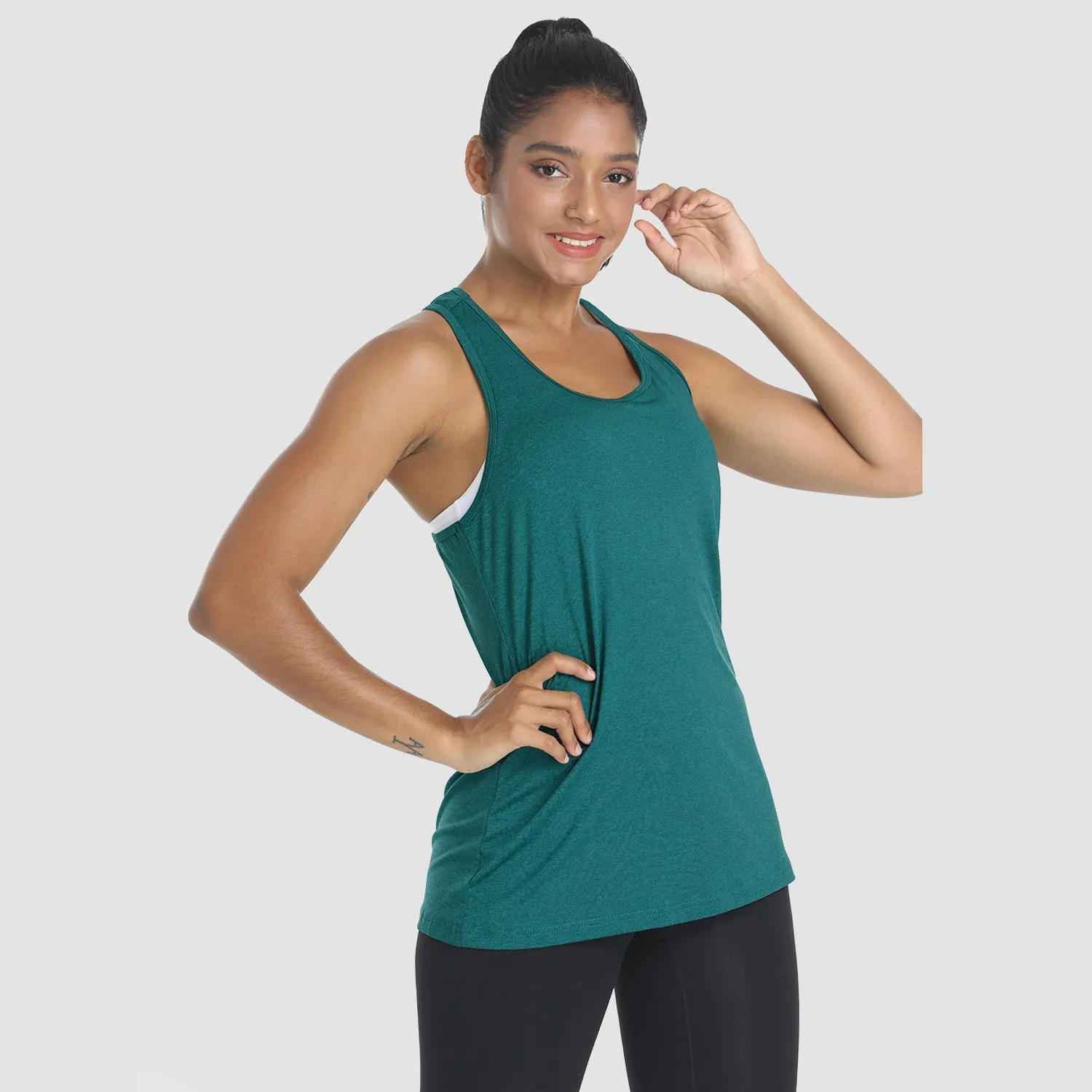 Women's Tank Top Quick Dry Athletic Tee Shirt Running Yoga