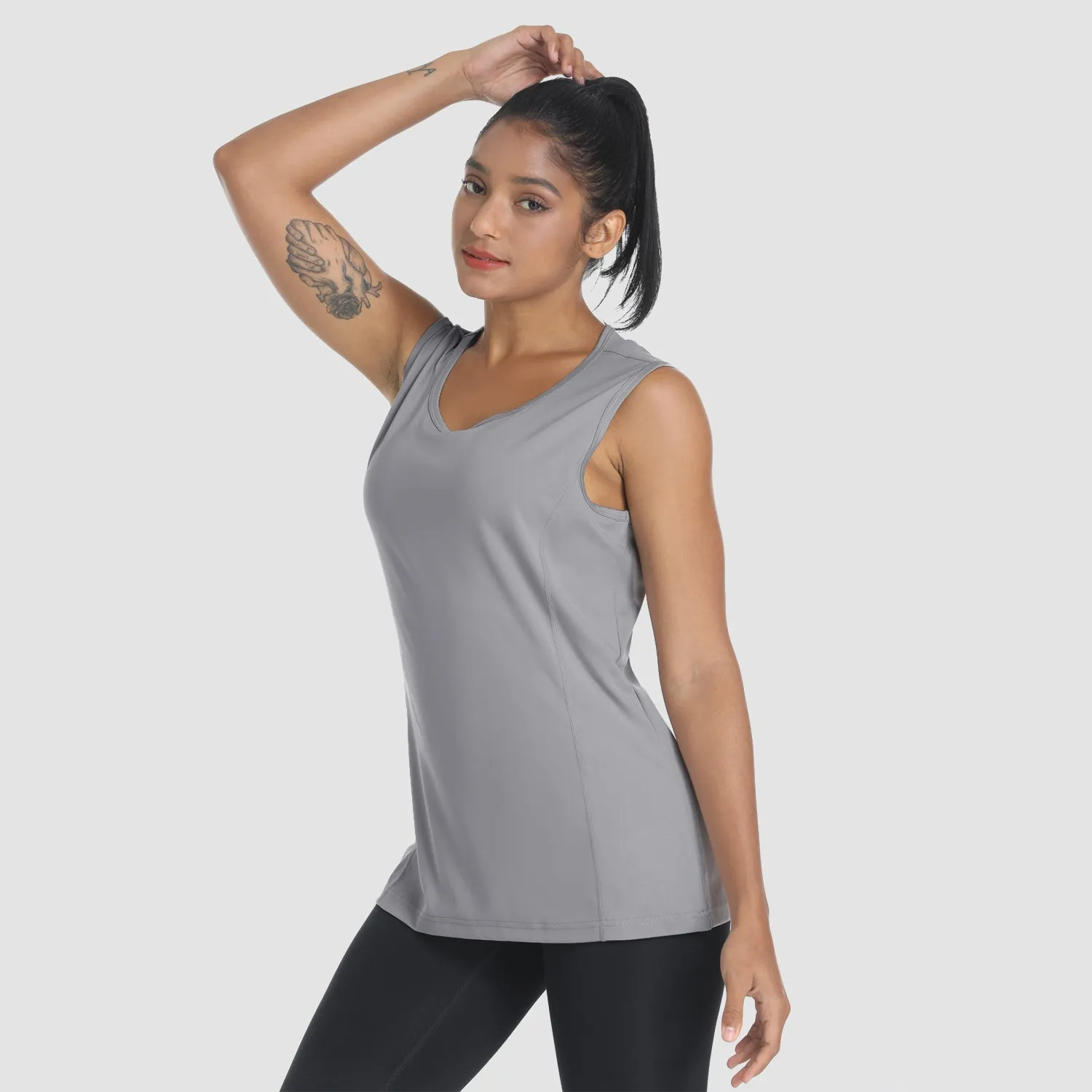 Women’s UPF 80  Sun Protection Tank Tops – Quick Dry & Wicking Workout Wear for Outdoor Activities