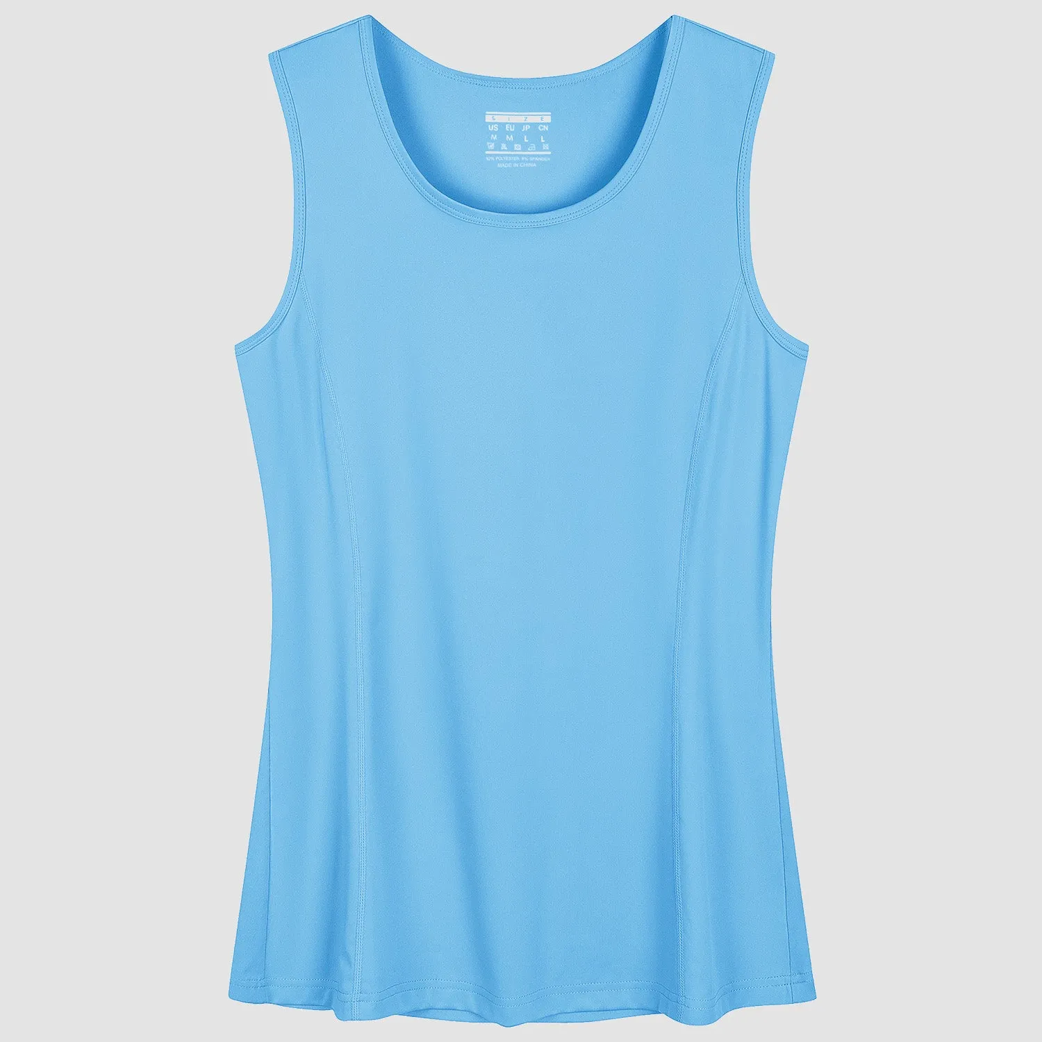 Women’s UPF 80  Sun Protection Tank Tops – Quick Dry & Wicking Workout Wear for Outdoor Activities