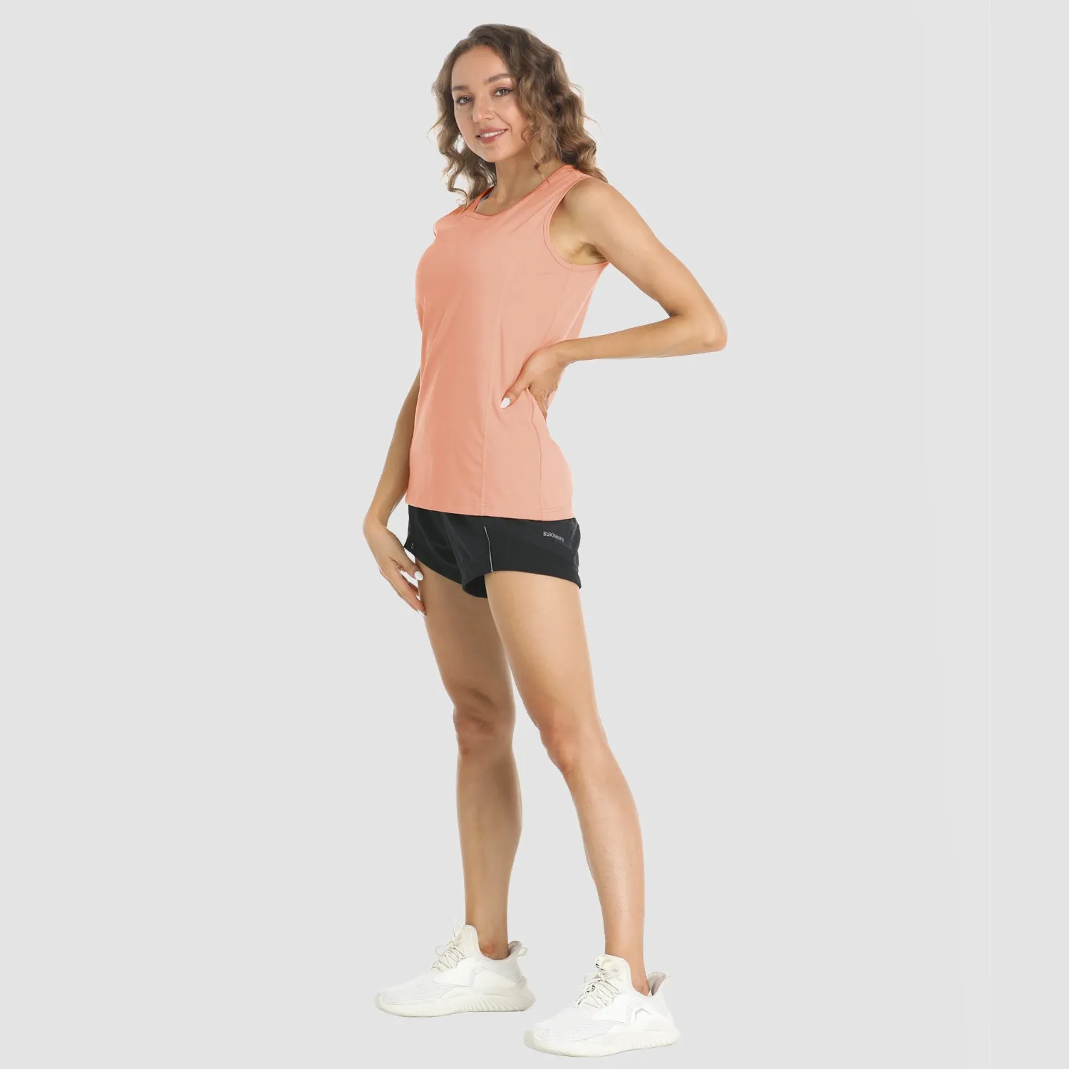 Women’s UPF 80  Sun Protection Tank Tops – Quick Dry & Wicking Workout Wear for Outdoor Activities