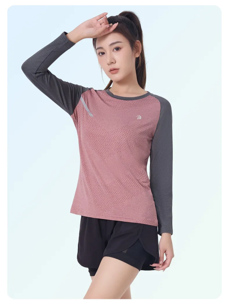 Women's UV Protection Long Sleeve Sports T-shirt