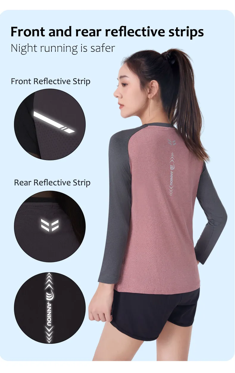 Women's UV Protection Long Sleeve Sports T-shirt
