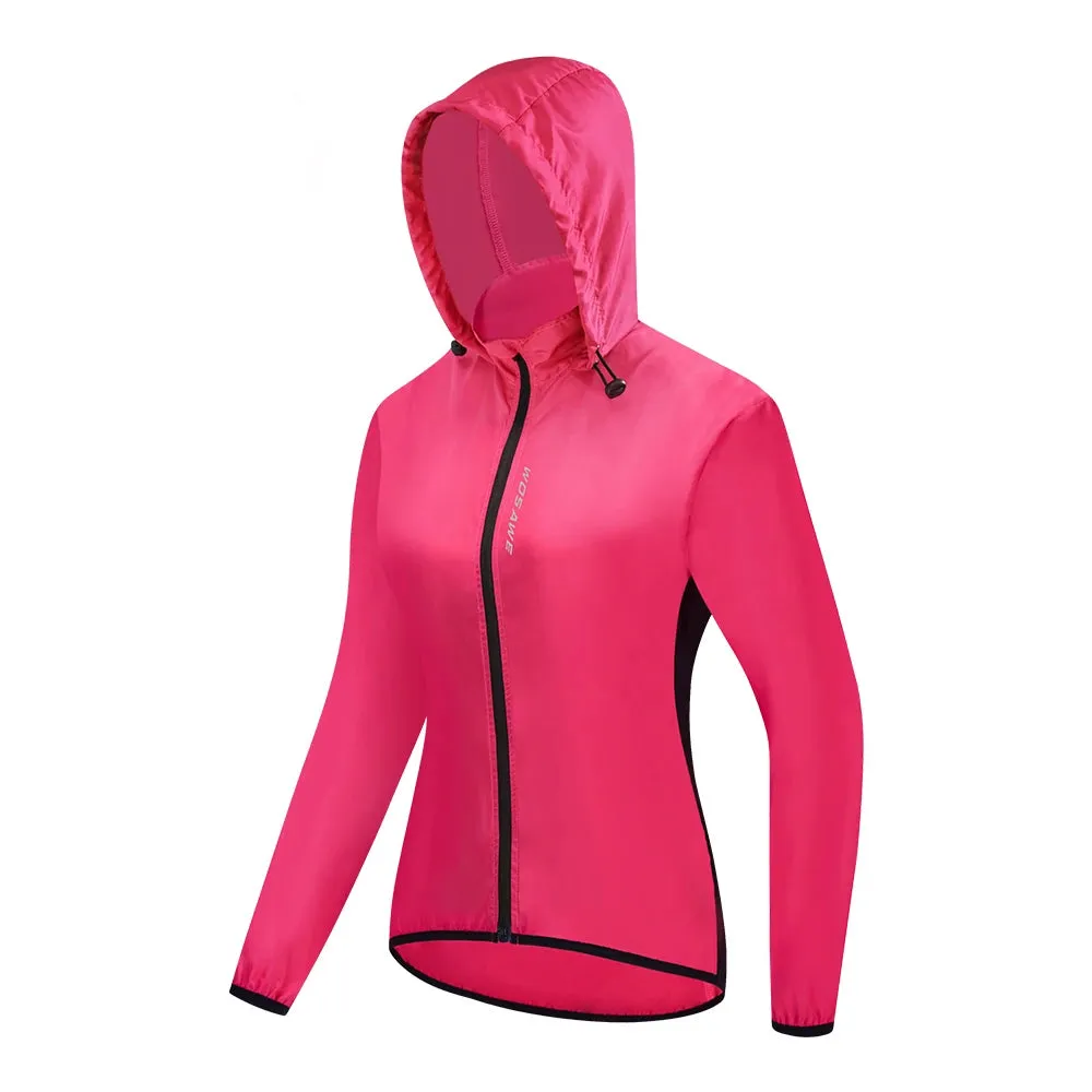 Women's Windproof Running Jacket Hooded