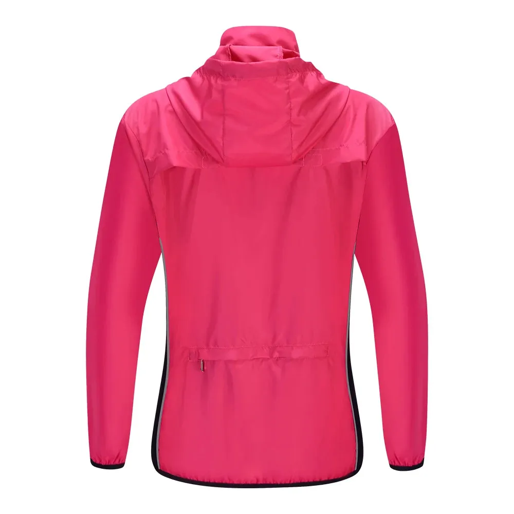 Women's Windproof Running Jacket Hooded