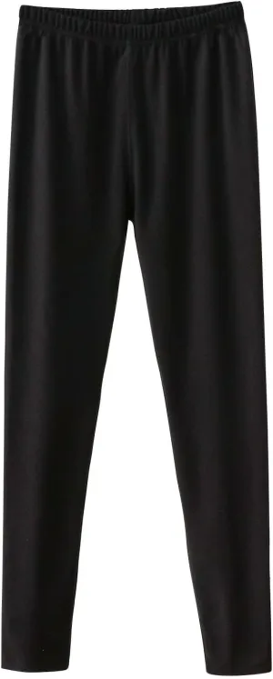 Womens Winter Warm Leggings Pants Soft Fleece Lined Pajamas Pants 2024 Trendy High Waist Lounge Pant Trousers