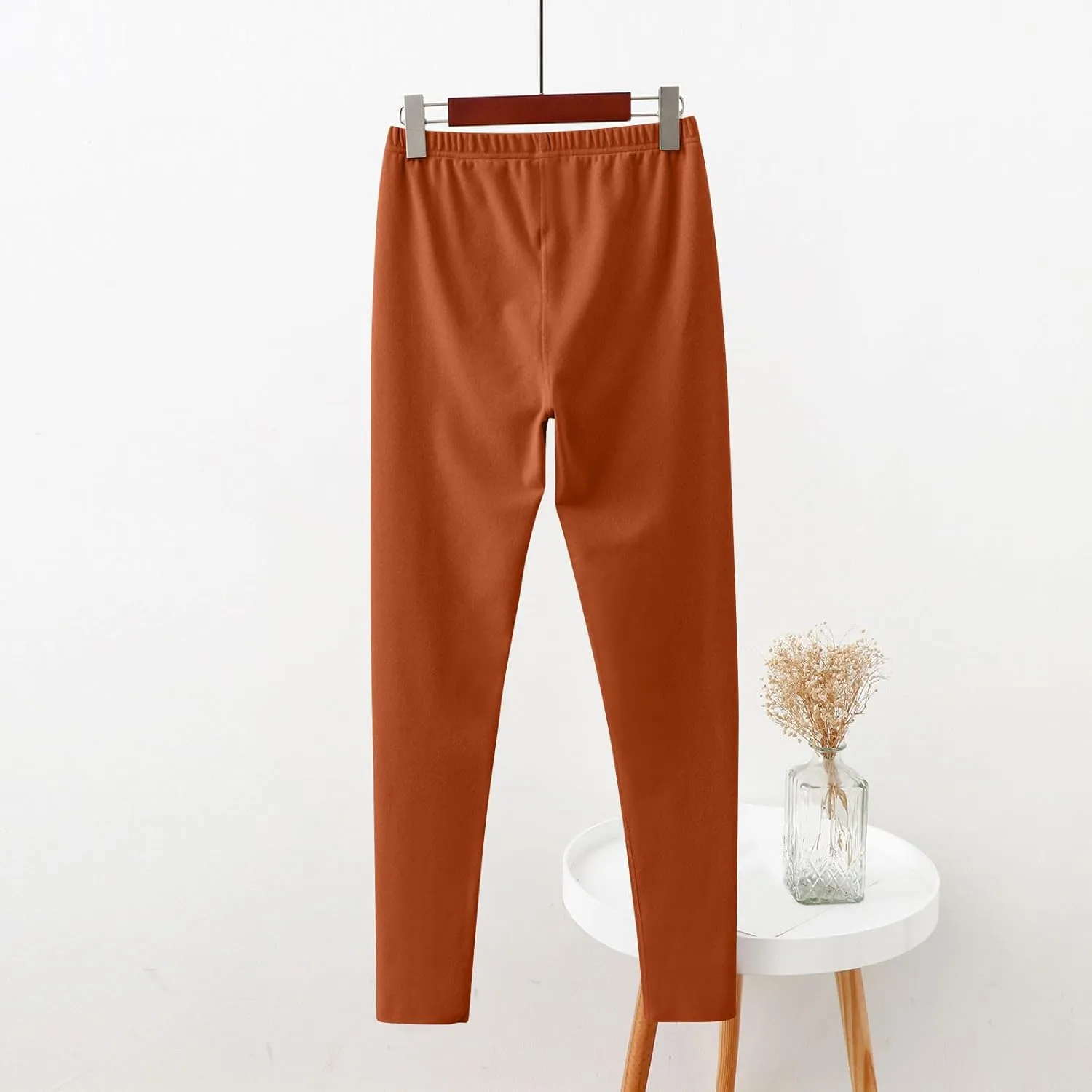 Womens Winter Warm Leggings Pants Soft Fleece Lined Pajamas Pants 2024 Trendy High Waist Lounge Pant Trousers