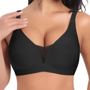 Womens Wireless Bras Push Up Bralettes No Underwire Supportive Tshirt Bra Seamless Comfortable Everyday Underwear