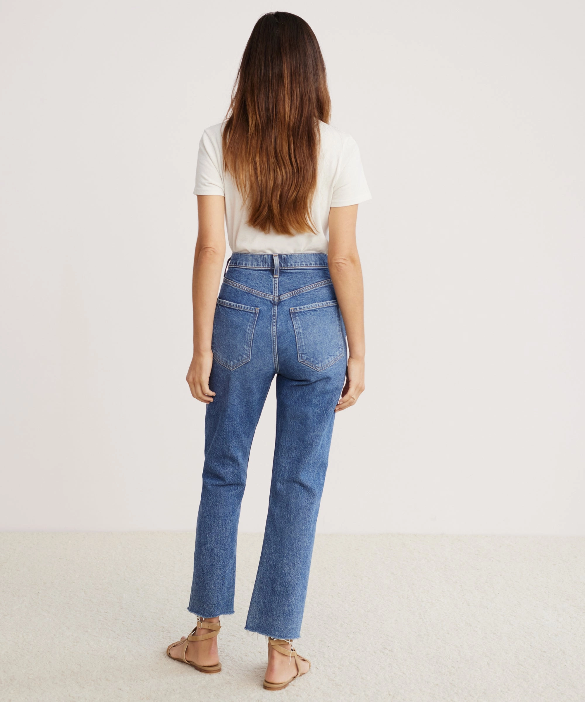 Riley Crop Jean Durable Twill All Day Comfort Fit