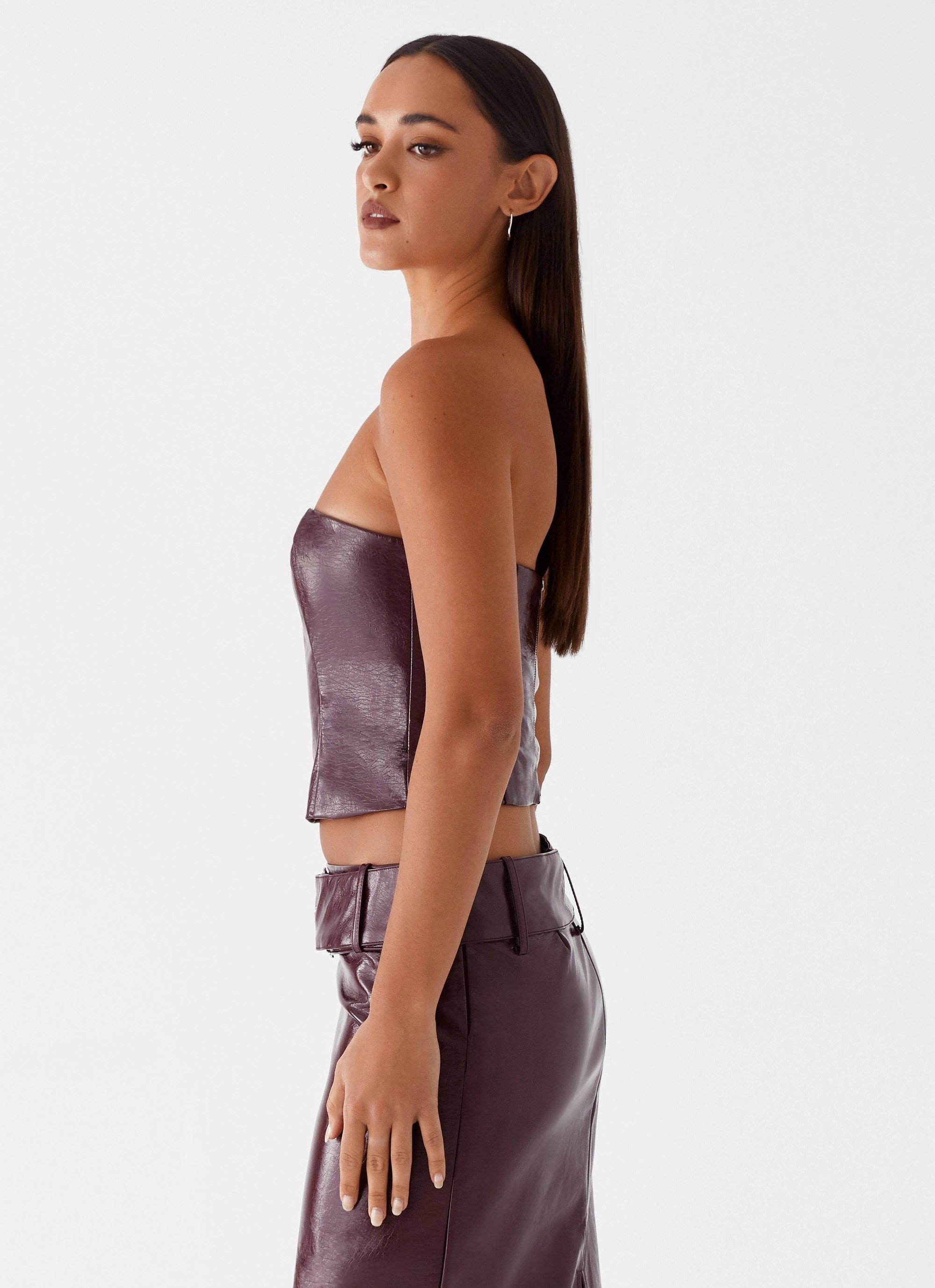 YarnDyedQuality Wynnie Cami Top - Cherry Red