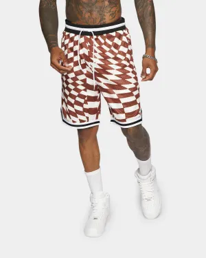 XXIII Cyris Basketball Shorts Cigar/White