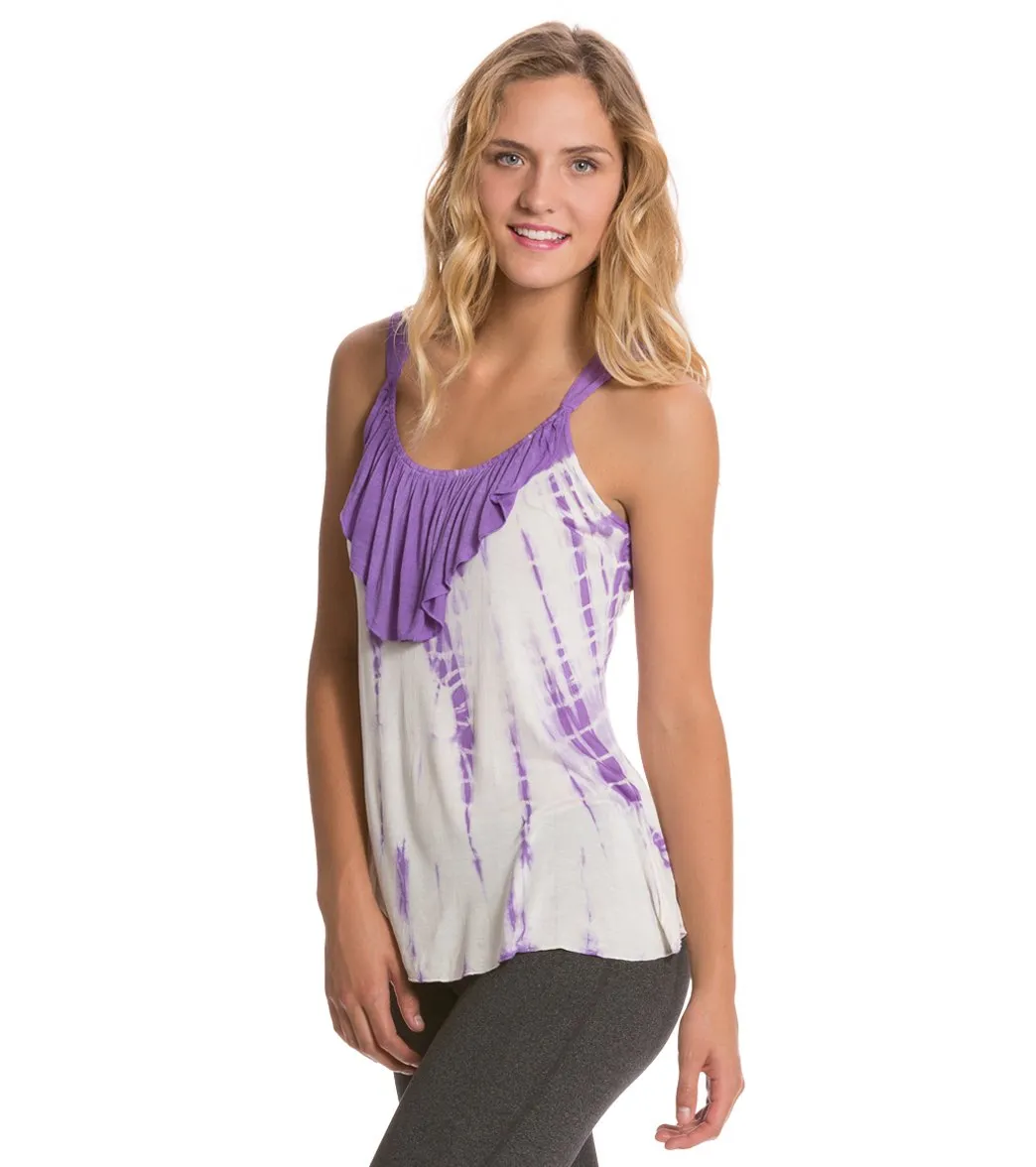 Yak & Yeti Bohemian Ruffle Tank