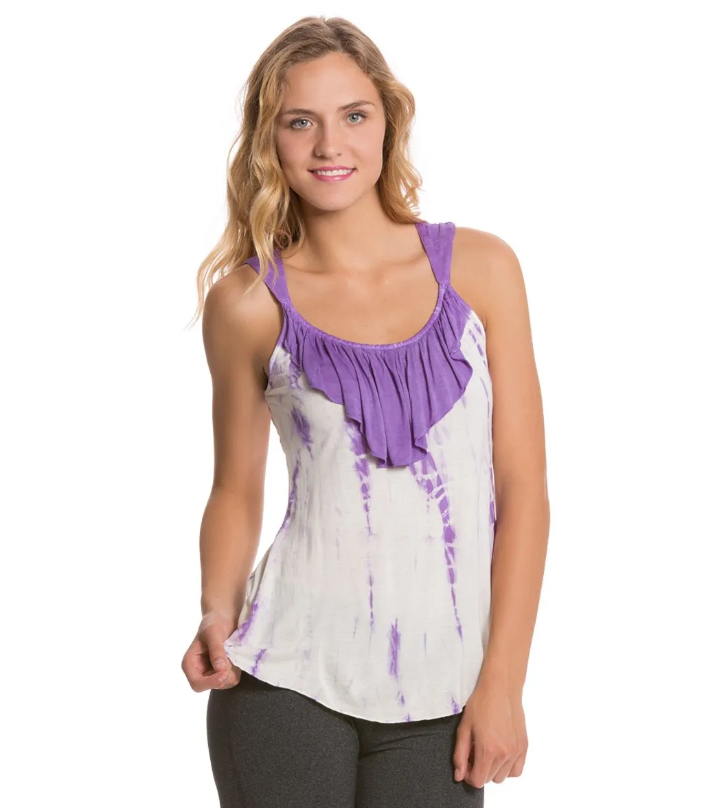 Yak & Yeti Bohemian Ruffle Tank