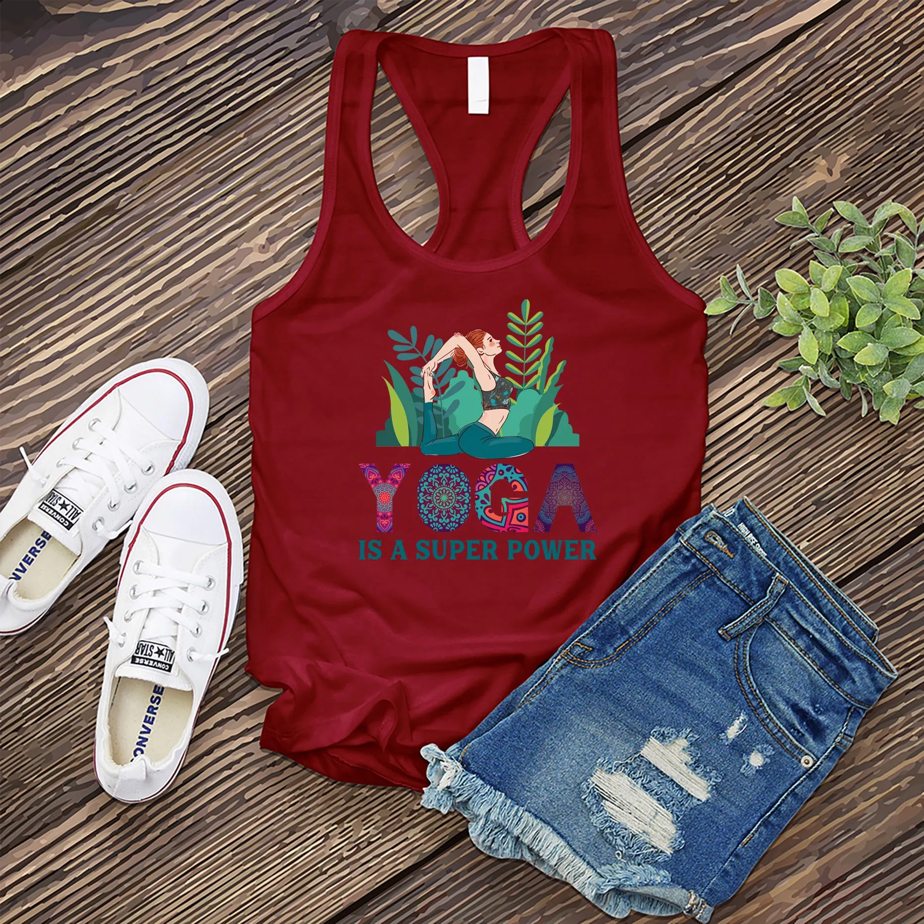 Yoga Is A Superpower Women's Tank Top