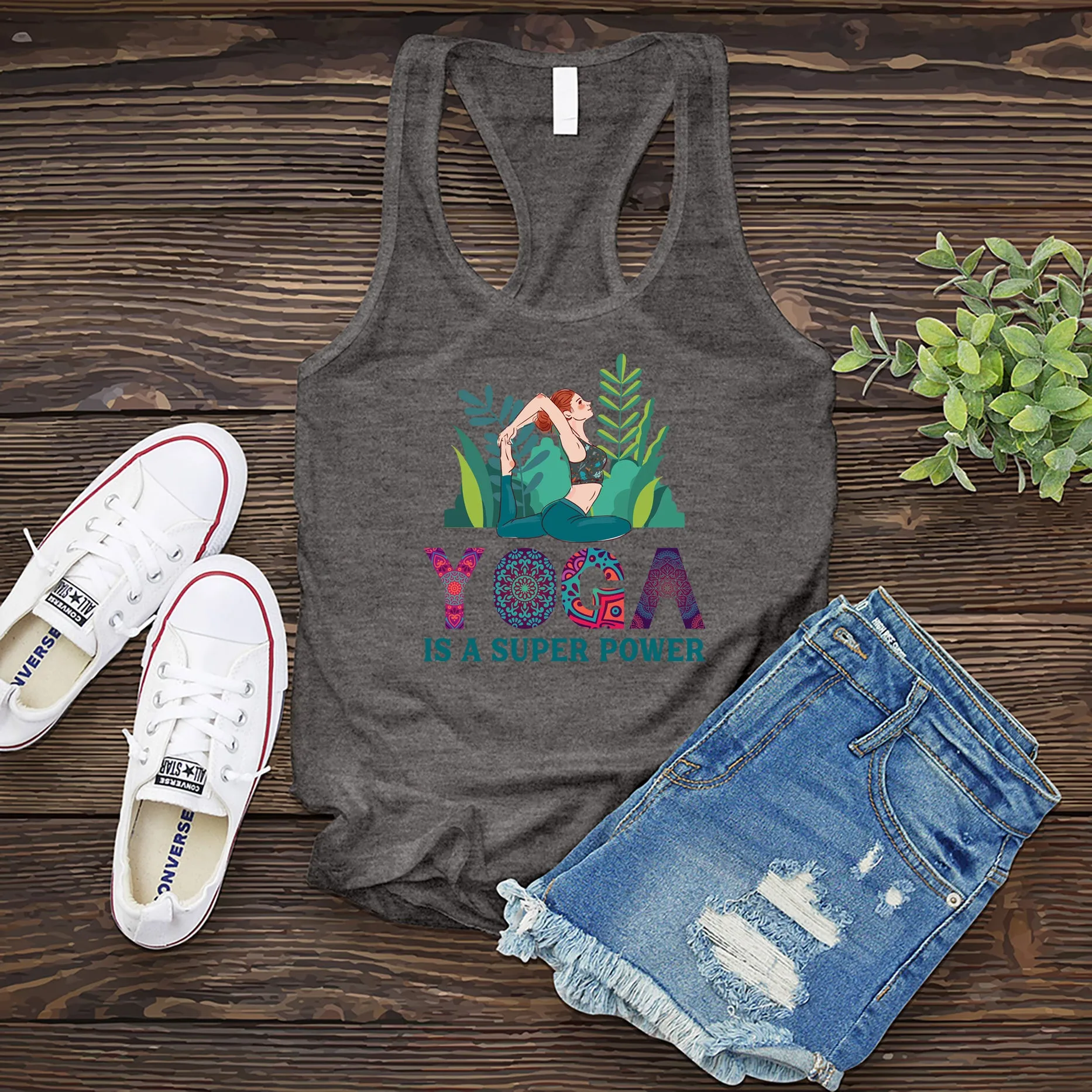 Yoga Is A Superpower Women's Tank Top