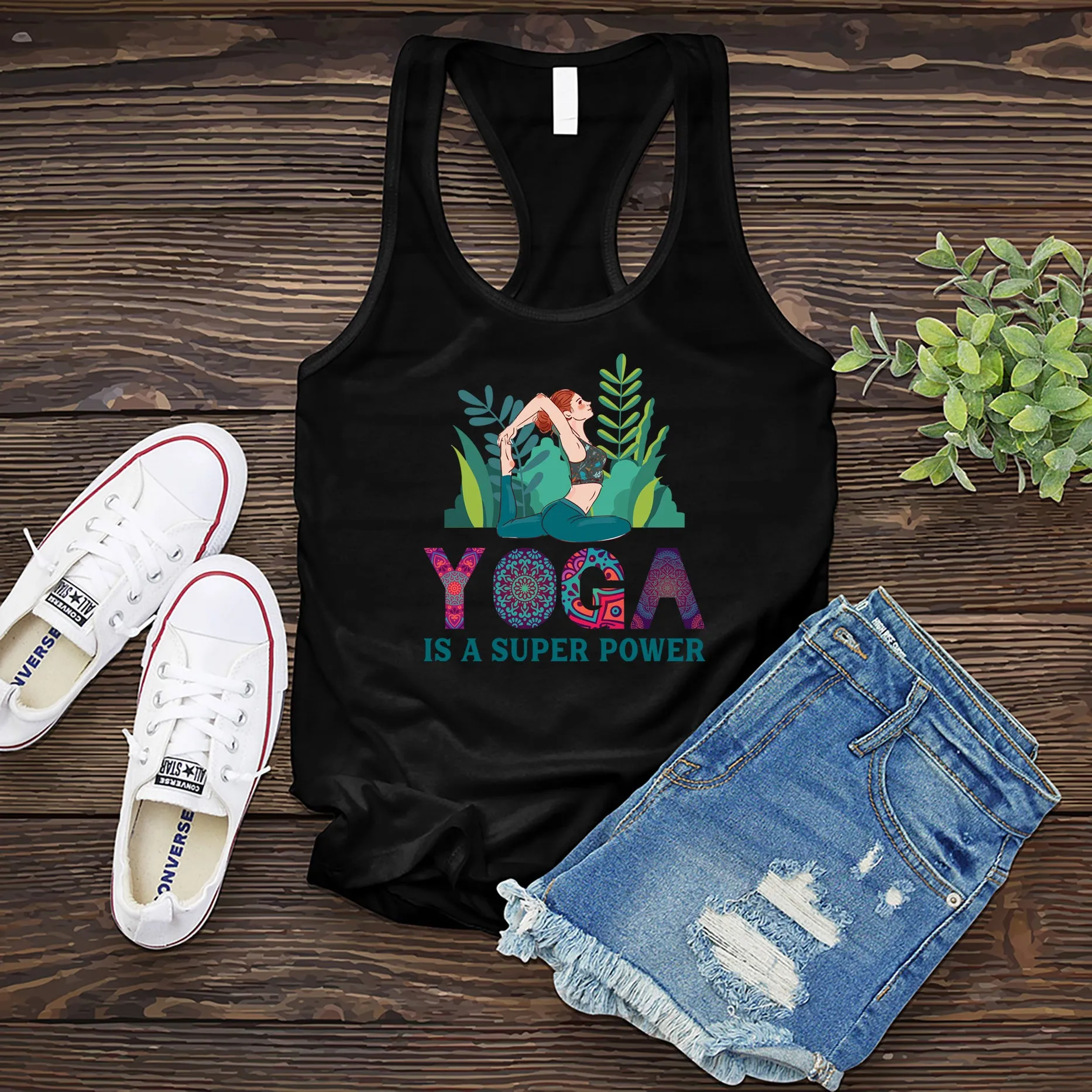 Yoga Is A Superpower Women's Tank Top