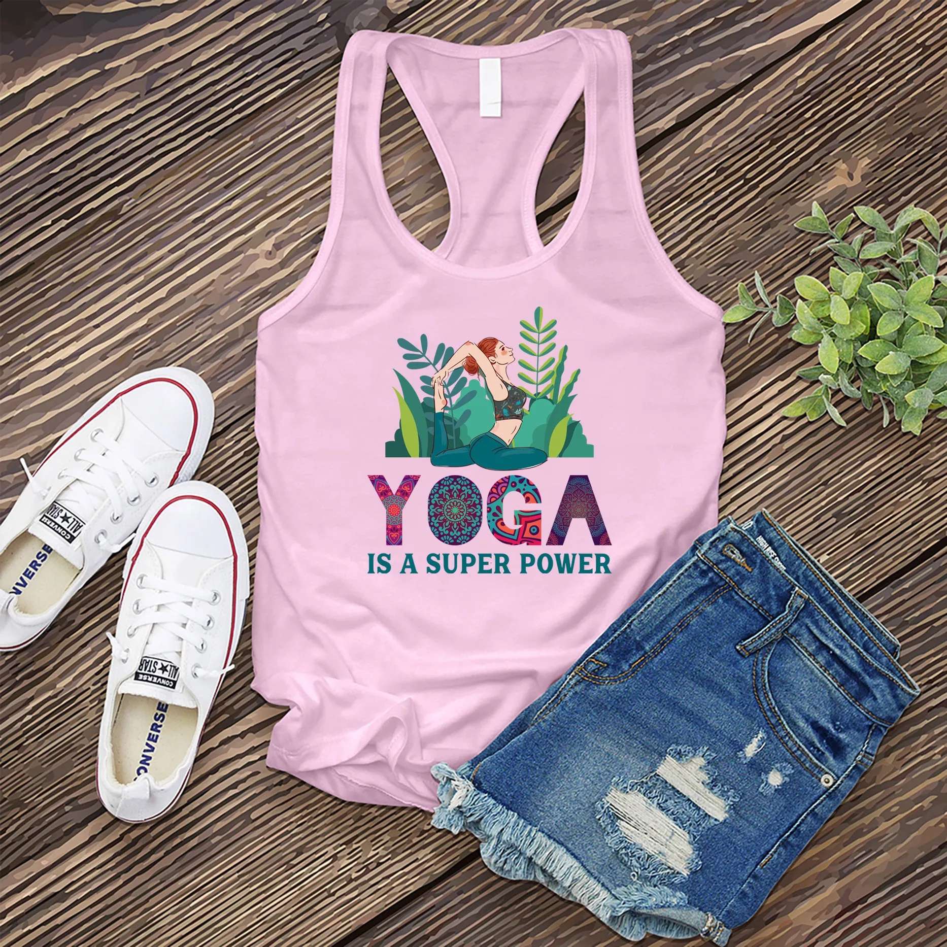 Yoga Is A Superpower Women's Tank Top