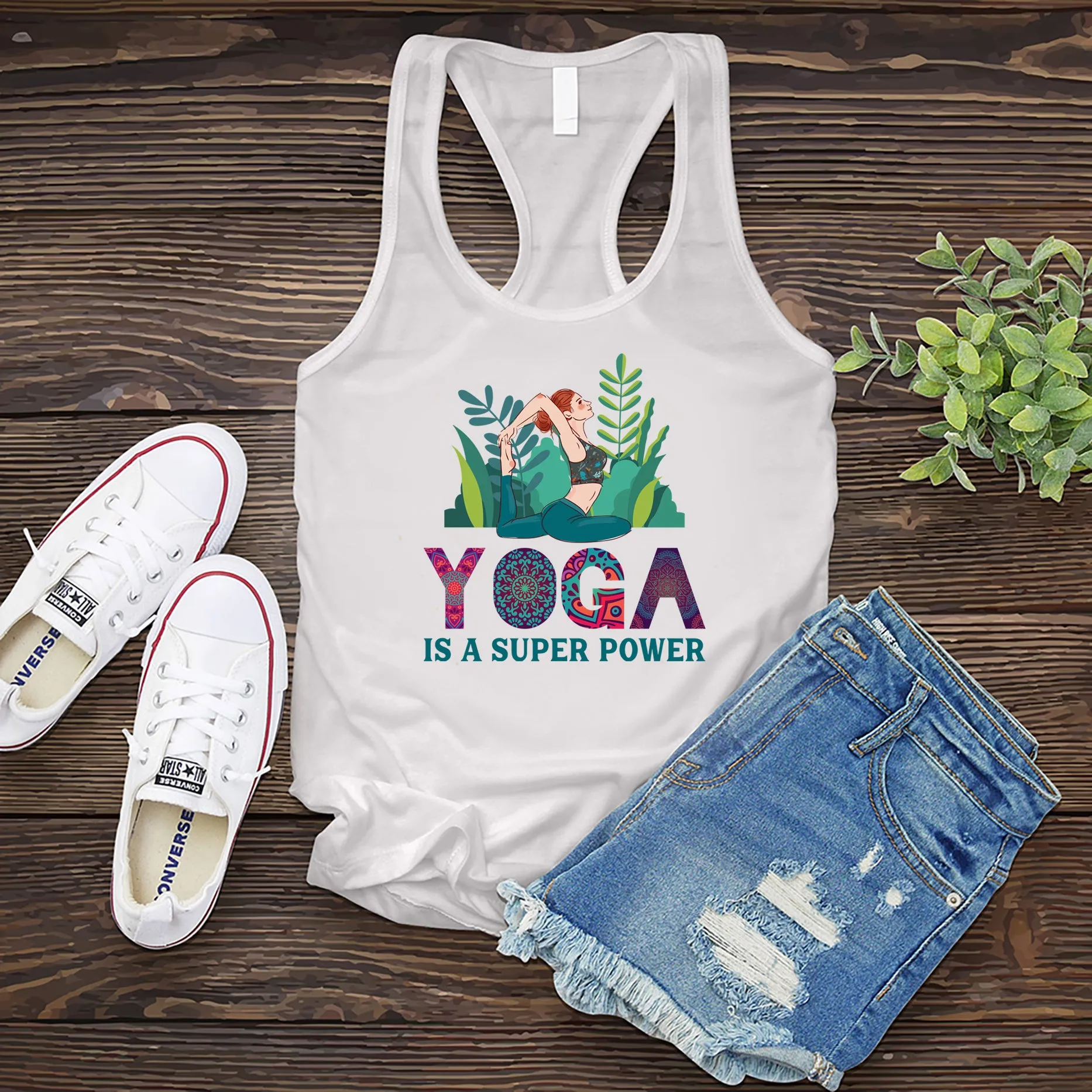 Yoga Is A Superpower Women's Tank Top