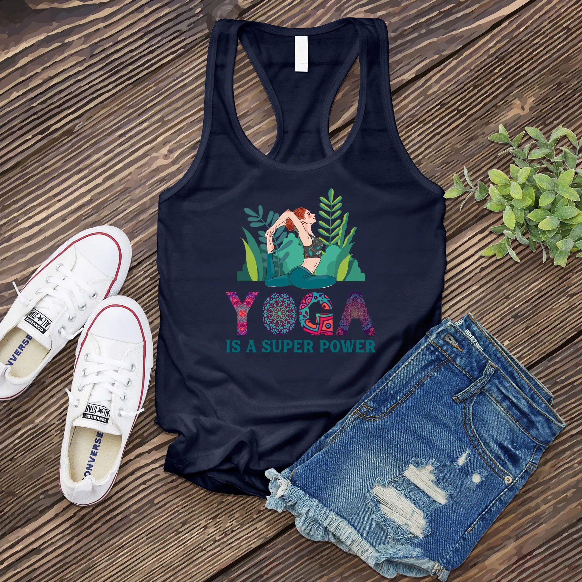 Yoga Is A Superpower Women's Tank Top