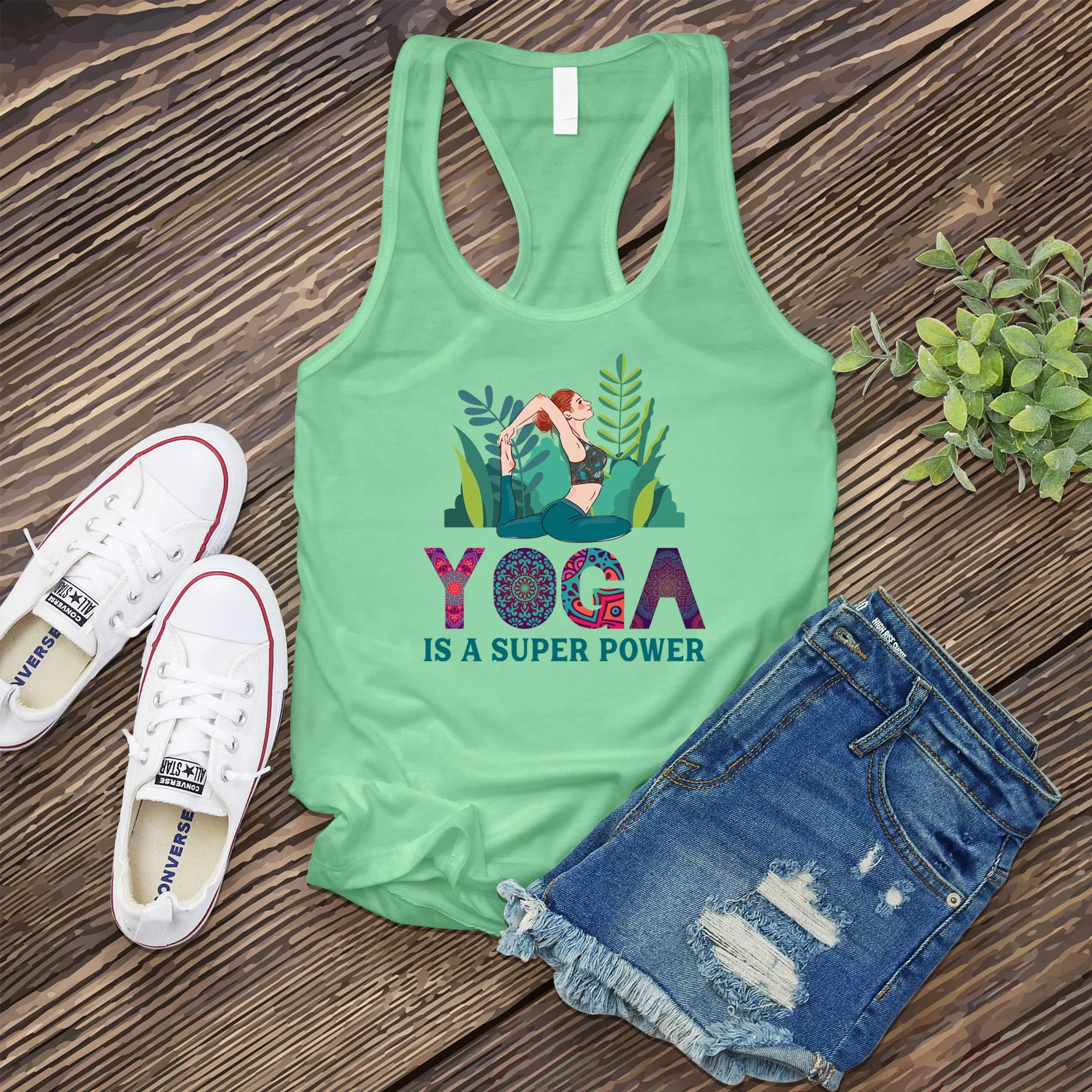 Yoga Is A Superpower Women's Tank Top