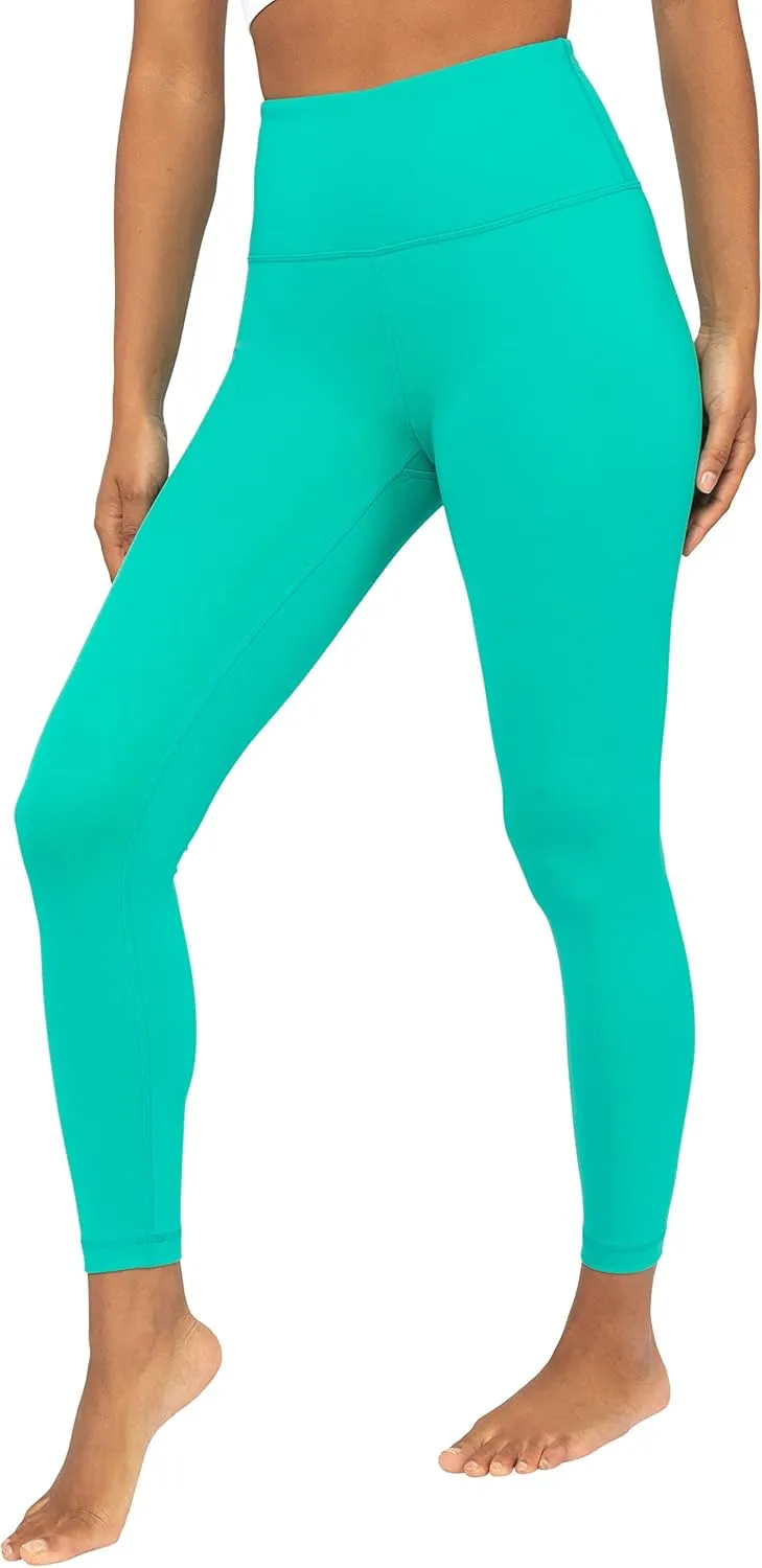Yogalicious High Waist Squat Proof Lux Ankle Leggings for Women