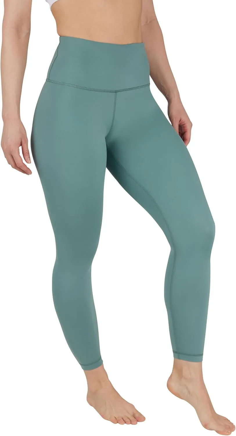 Yogalicious High Waist Squat Proof Lux Ankle Leggings for Women