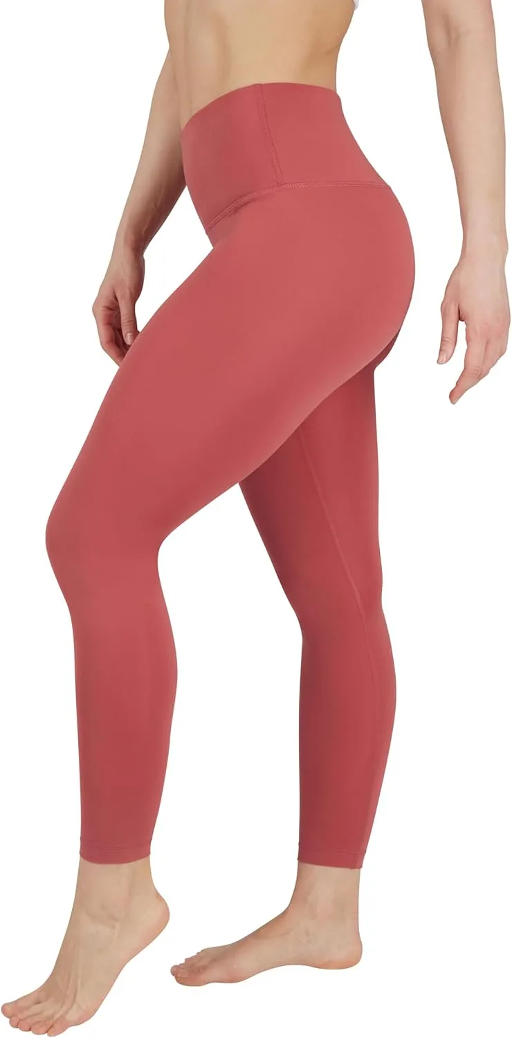 Yogalicious High Waist Squat Proof Lux Ankle Leggings for Women