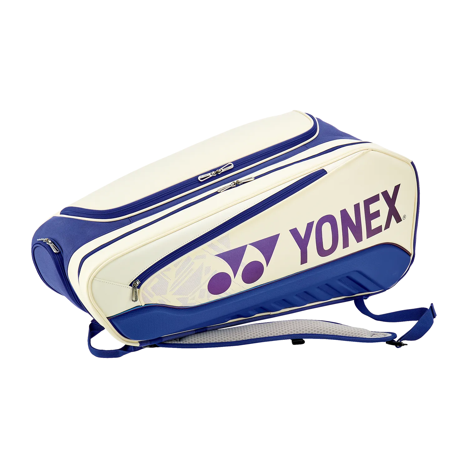YONEX Expert Racquet Bag 02526 [White/ Deep Blue]